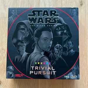 Trivial pursuit Star Wars black edition